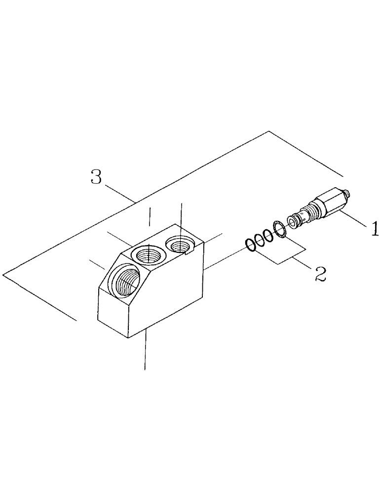 Схема запчастей Case IH 7000 - (B04-30) - HYDRAULIC RELIEF VALVE Hydraulic Components & Circuits