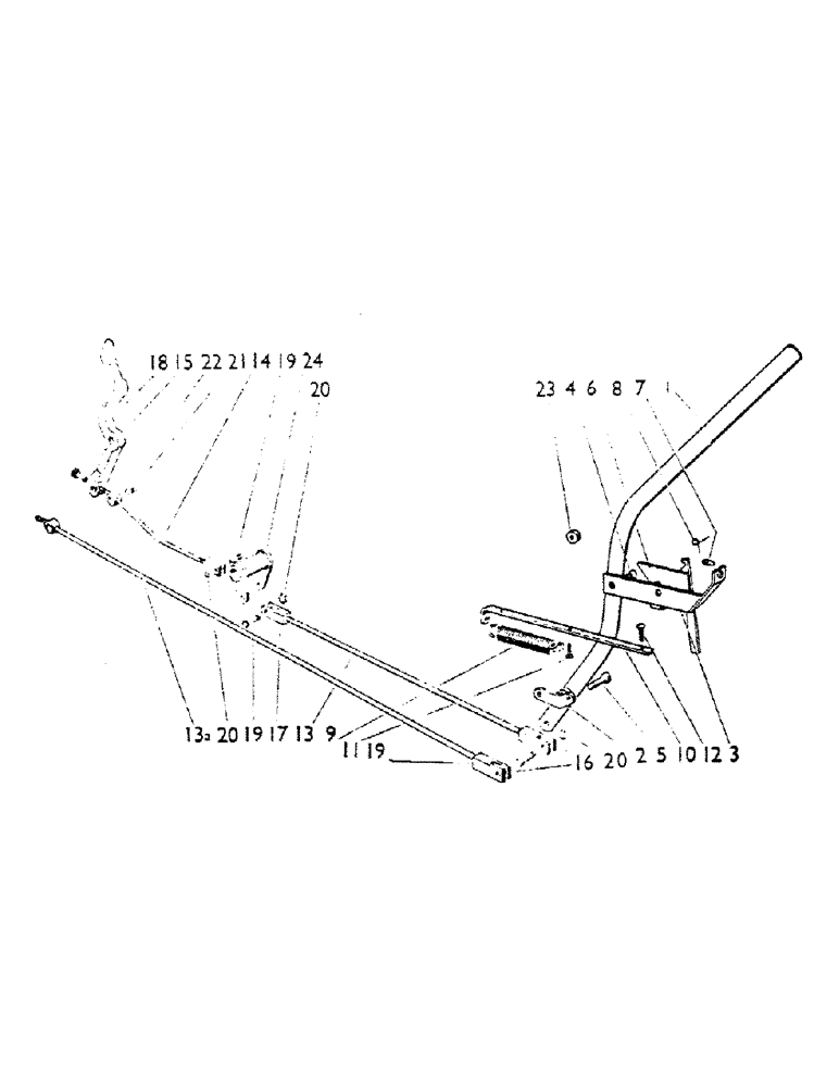 Схема запчастей Case IH 990A - (27) - CLUTCH, HAND CONTROL, PART OF U399, LIVEDRIVE, PART OF U400, NON-LIVEDRIVE, TO TRACTOR 476324 (03.1) - CLUTCH