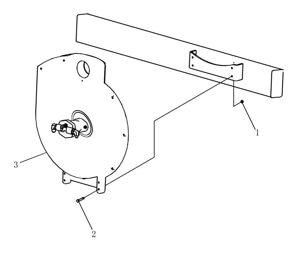 Схема запчастей Case IH 1200PT - (L.10.D[04]) - FAN ASSEMBLY MOUNTING 24 ROW (BSN CBJ026002) L - Field Processing