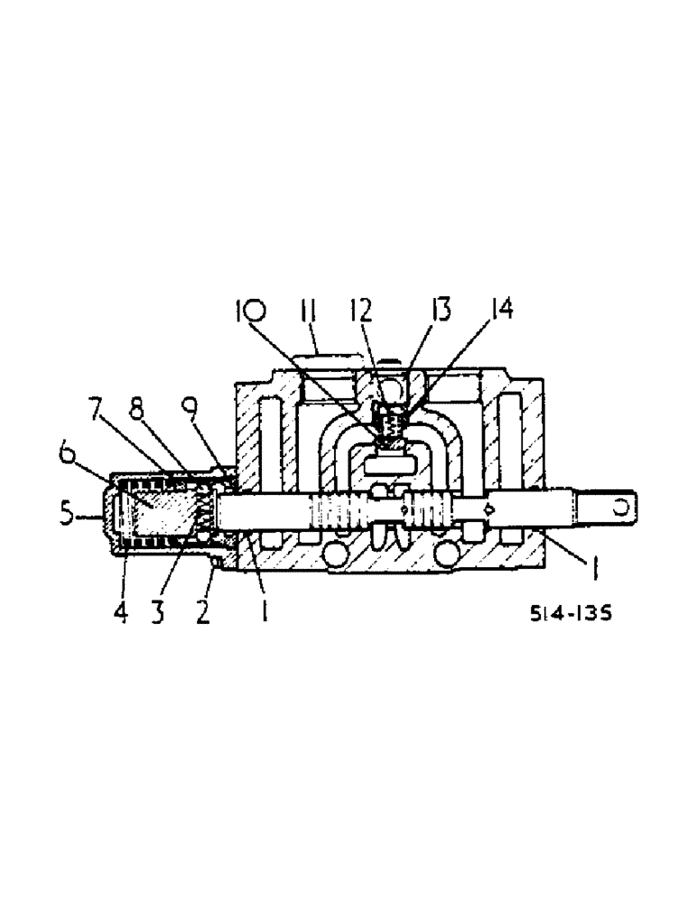 Схема запчастей Case IH 674 - (10-18) - SINGLE ACTING AUXILIARY HYDRAULIC VALVE ASSEMBLY, UP TO S/N 101375 (07) - HYDRAULICS