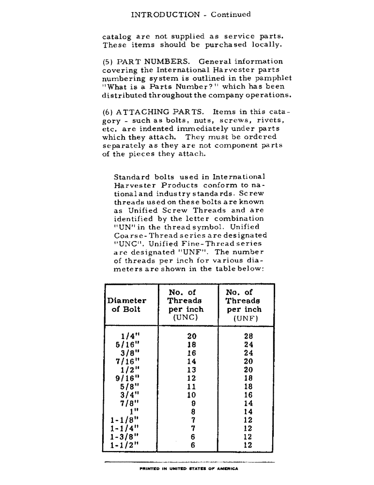 Схема запчастей Case IH 327WN - (4) - INTRODUCTION-CONTINUED (00) - GENERAL & PICTORIAL INDEX