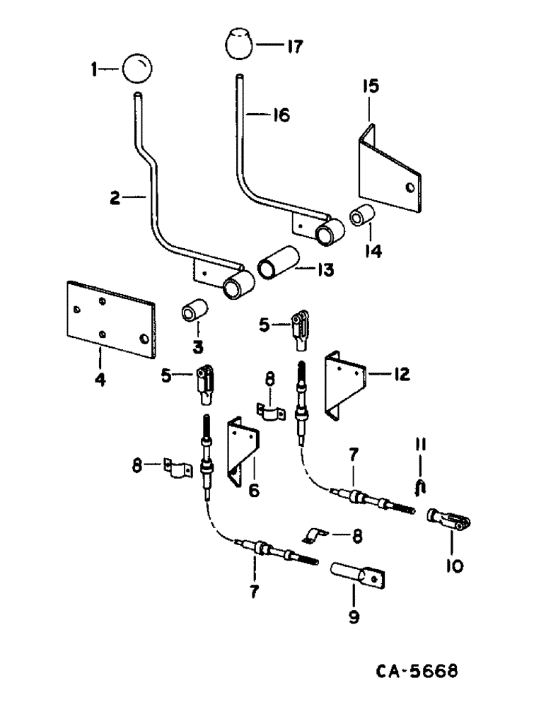 Схема запчастей Case IH 1470 - (10-69) - HYDRAULICS, HEADER AND REEL LIFT CONTROL, SERIAL NO. 10001 AND ABOVE (07) - HYDRAULICS