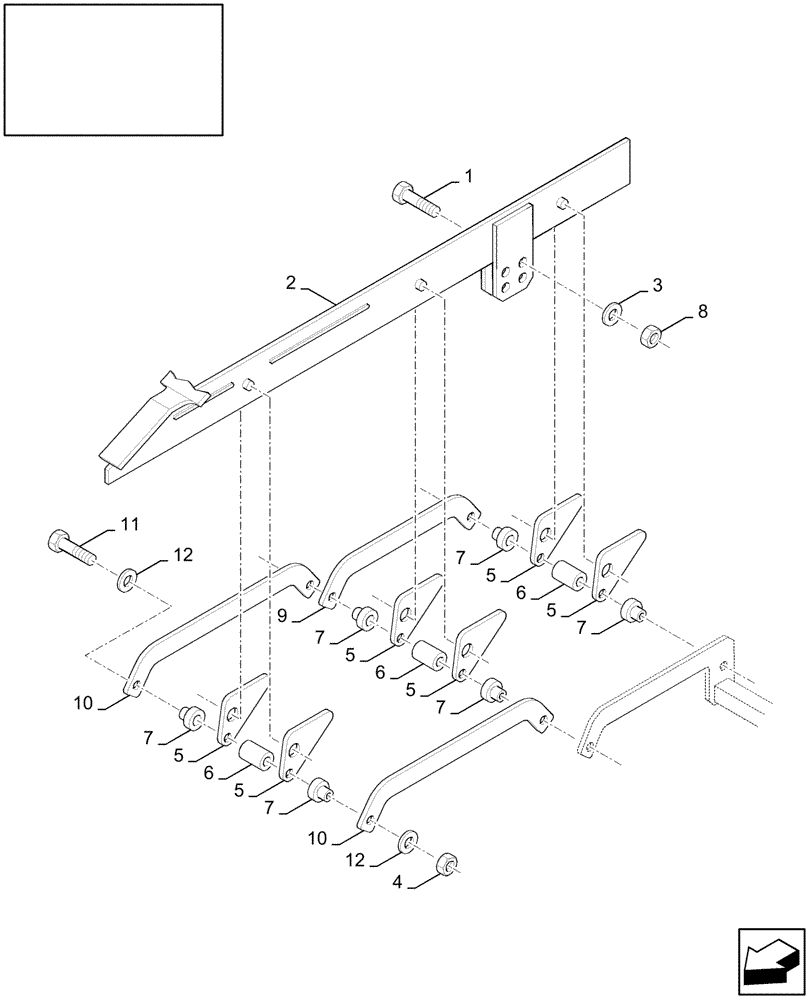 Схема запчастей Case IH LBX432S - (18.84067287[02]) - DIA : BALE EJECT KIT (18) - ACCESSORIES