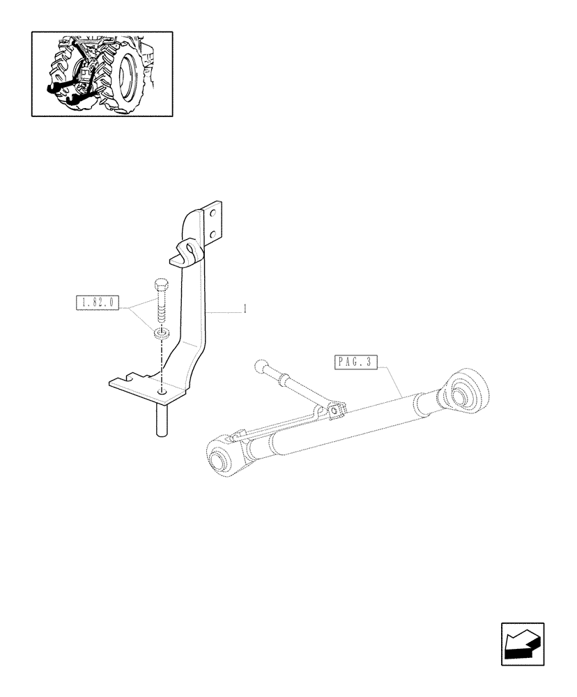 Схема запчастей Case IH JX1060C - (1.89.6[04]) - IMPLEMENT CARRIER (09) - IMPLEMENT LIFT