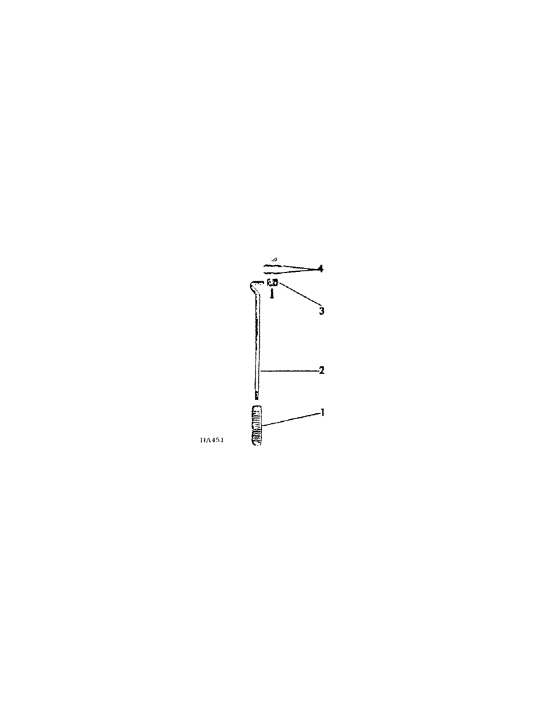 Схема запчастей Case IH 620 - (A-67[1]) - HYDRAULIC HOSE SUPPORT 