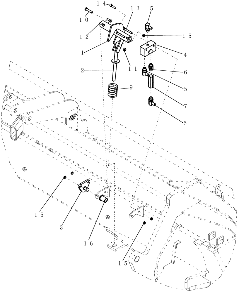 Схема запчастей Case IH 700 - (35.900.14) - HYDRAULIC, VALVE - INNER WING (35) - HYDRAULIC SYSTEMS