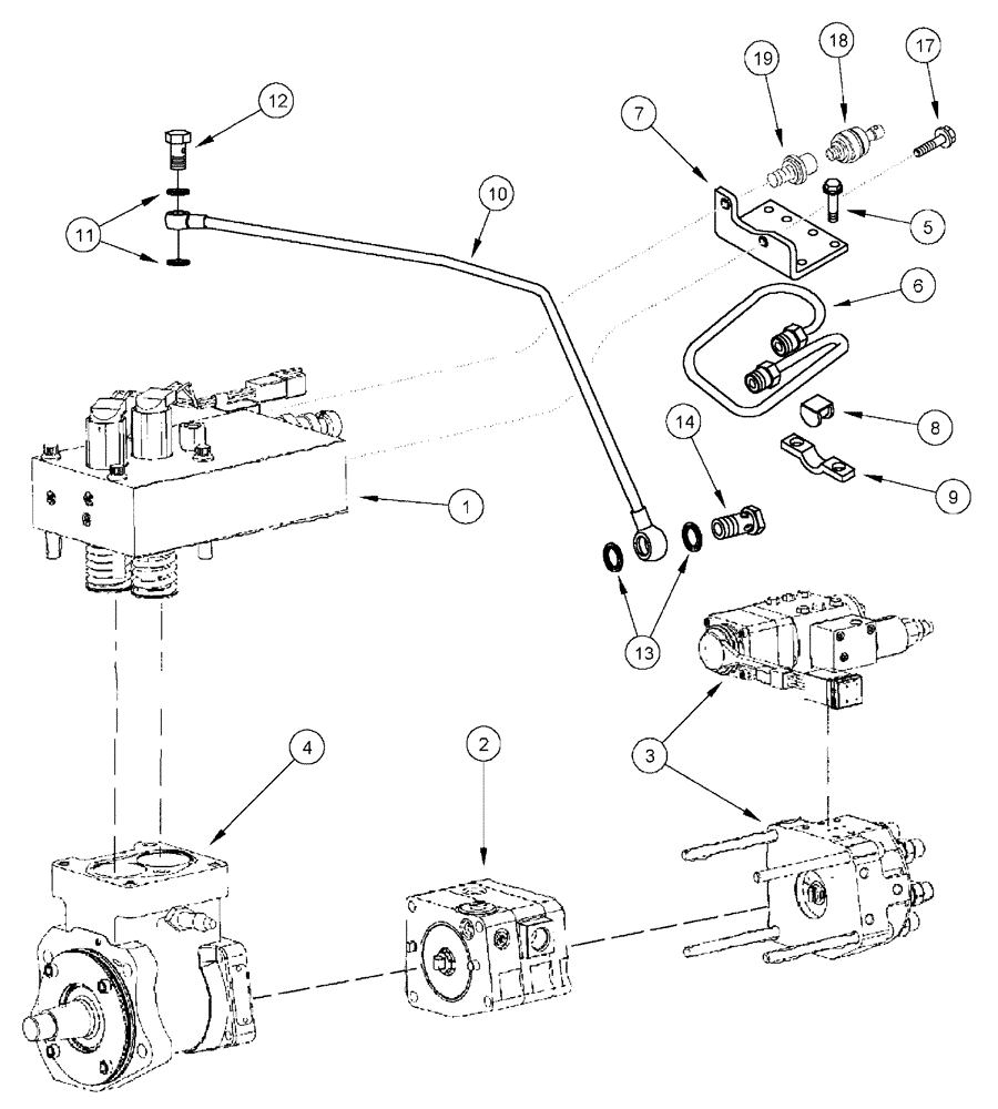 Схема запчастей Case IH FLX4300 - (02-058) - FUEL INJECTION PUMP (01) - ENGINE