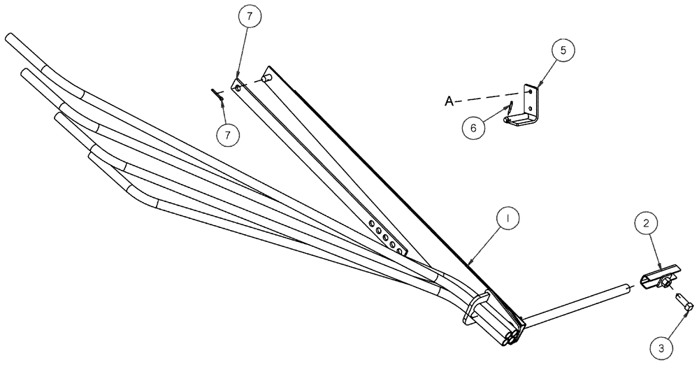 Схема запчастей Case IH 2162 - (09-46) - FORMING RODS 