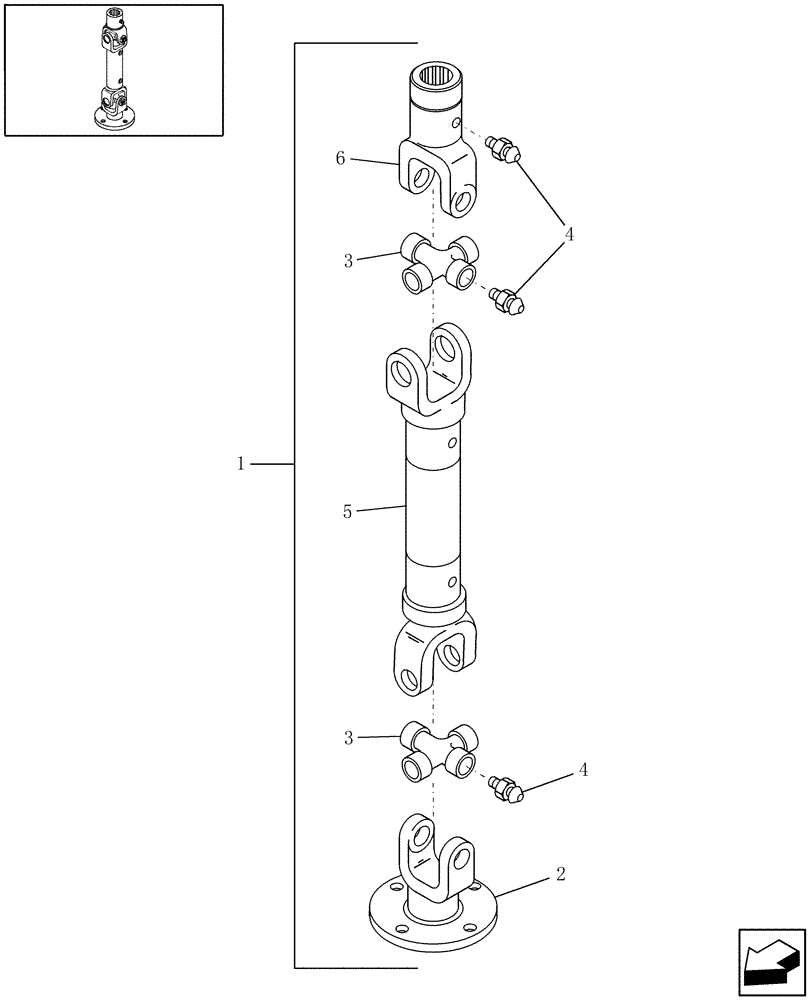 Схема запчастей Case IH DC162F - (14.05) - DRIVE SHAFT COMPONENTS - CUTTERBAR (14) - CROP CUTTING