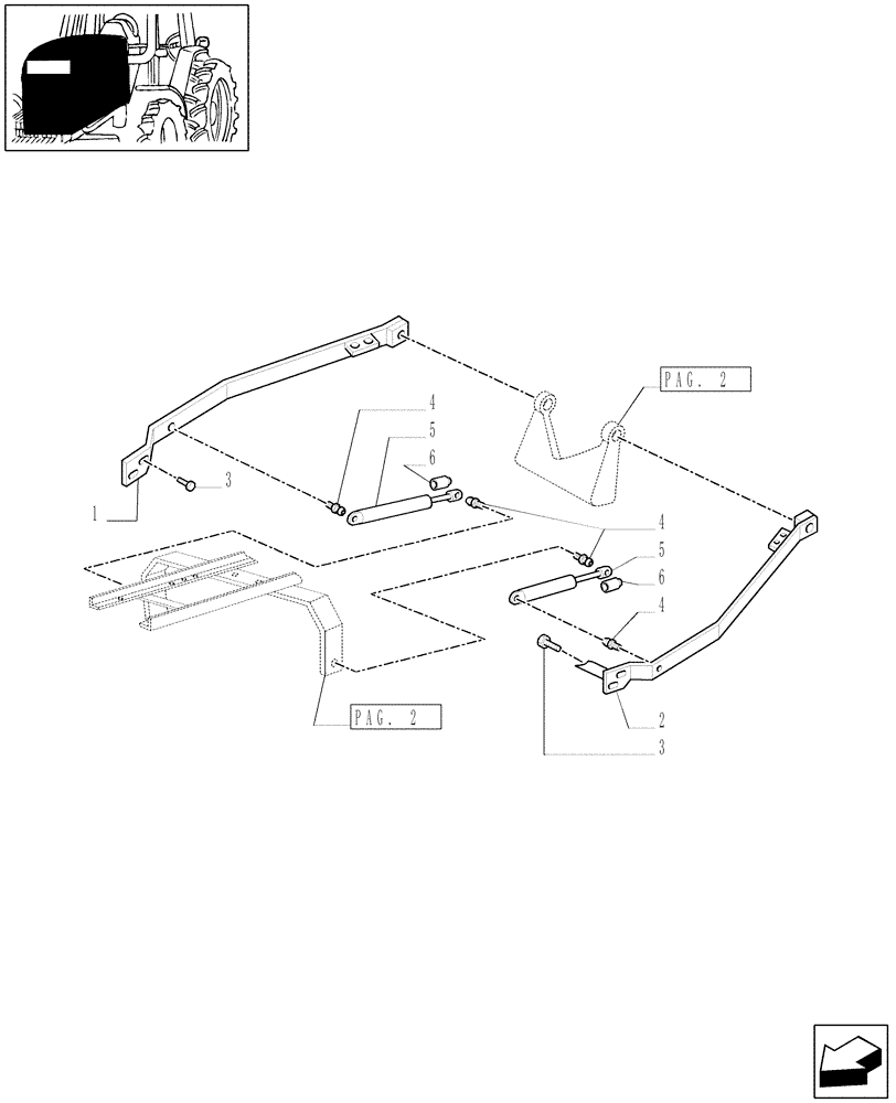 Схема запчастей Case IH MXM175 - (1.83.0/01[04]) - HOOD (08) - SHEET METAL