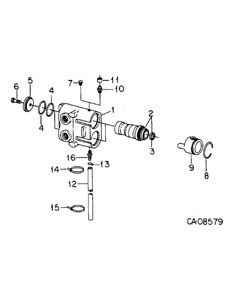 Схема запчастей Case IH 7488 - (10-26) - HYDRAULICS, FEMALE COUPLER, ISO (07) - HYDRAULICS