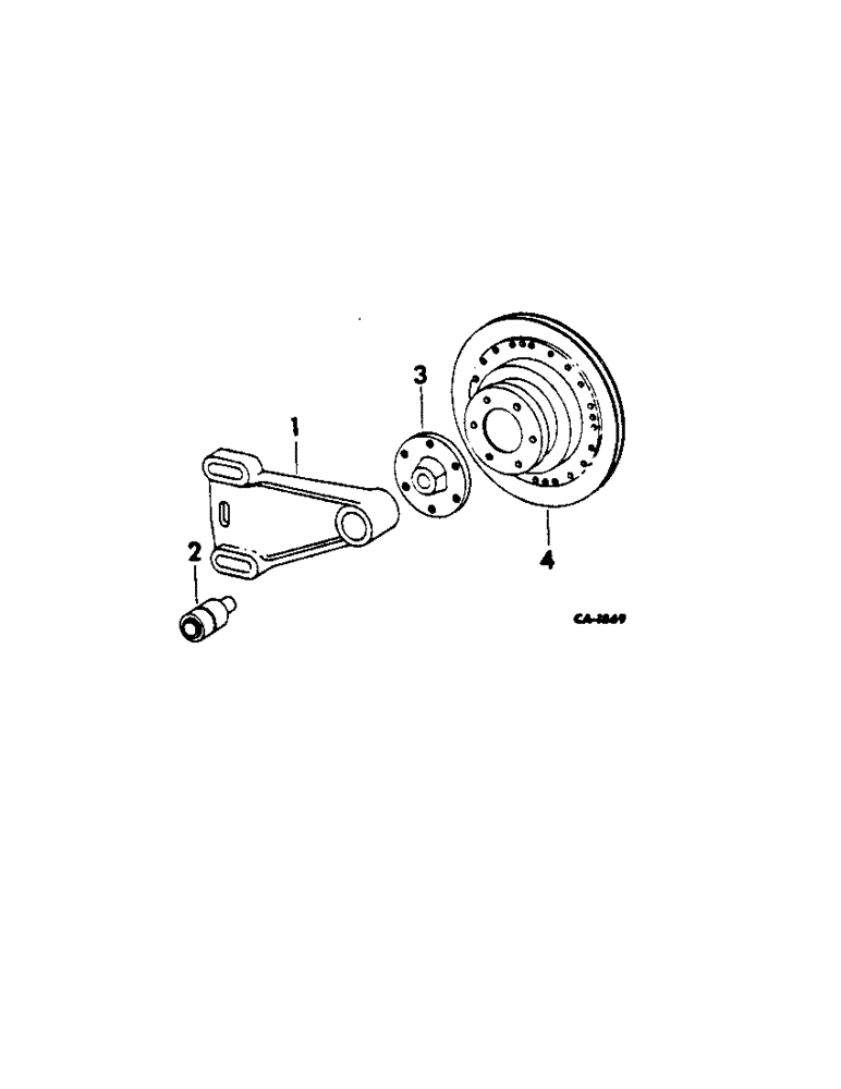 Схема запчастей Case IH C-301 - (E-10) - ADJUSTER ASSEMBLY, 715 COMBINES WITH SERIAL NO. 4913 & BELOW AND 453 COMBINES 