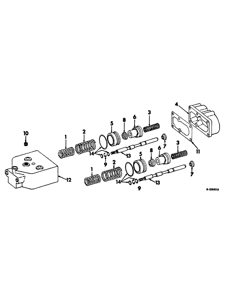 Схема запчастей Case IH 21206 - (F-22) - HYDRAULIC SYSTEM, POWER BRAKE VALVE (07) - HYDRAULIC SYSTEM