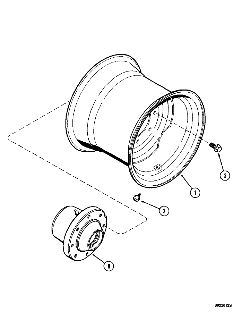 Схема запчастей Case IH MX200 - (5-066) - FRONT WHEELS, 2-WHEEL DRIVE, MX180, MX200, MX220, N.A. ONLY (05) - STEERING