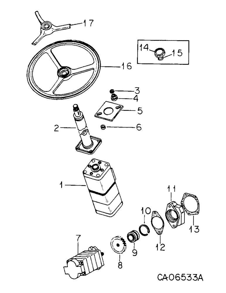 Схема запчастей Case IH 4786 - (10-14) - HYDRAULICS, HYDRAULIC PUMPS AND MOUNTING (07) - HYDRAULICS