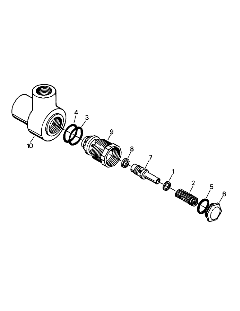 Схема запчастей Case IH 9110 - (10-13) - RELIEF VALVE ASSEMBLY Options & Miscellaneous