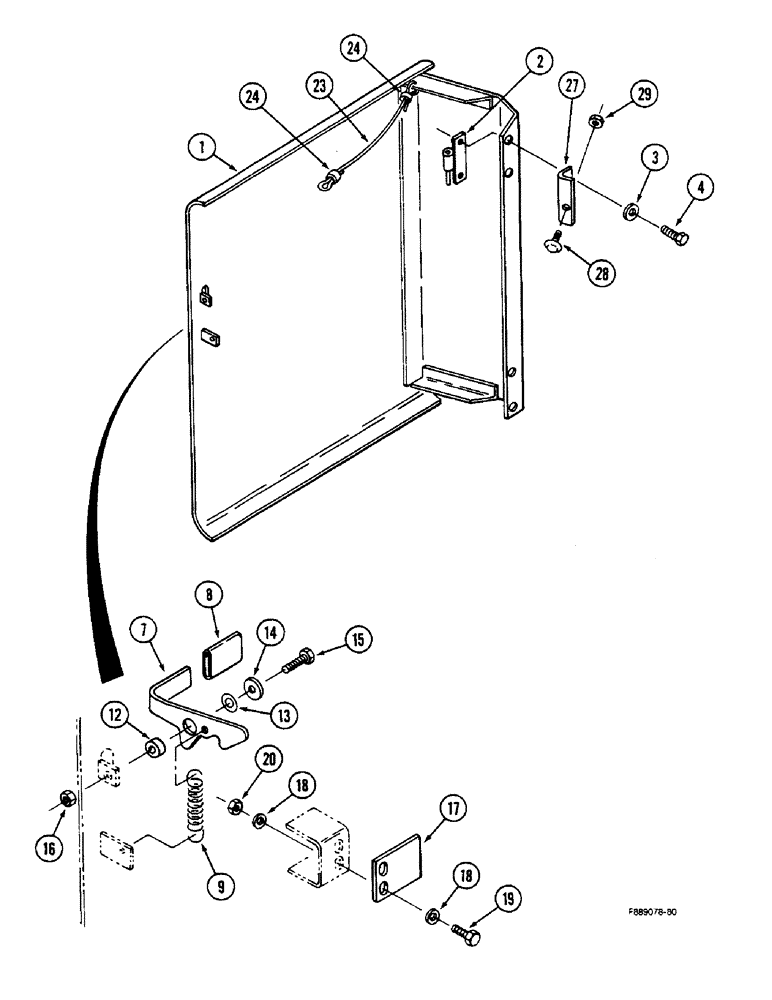 Схема запчастей Case IH STEIGER - (9-020) - HYDRAULIC VALVE COVER (09) - CHASSIS/ATTACHMENTS