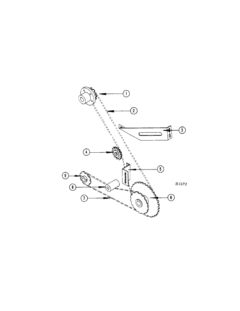 Схема запчастей Case IH 400 - (050) - CRANKSHAFT DRIVE CHAIN (72) - SEPARATION