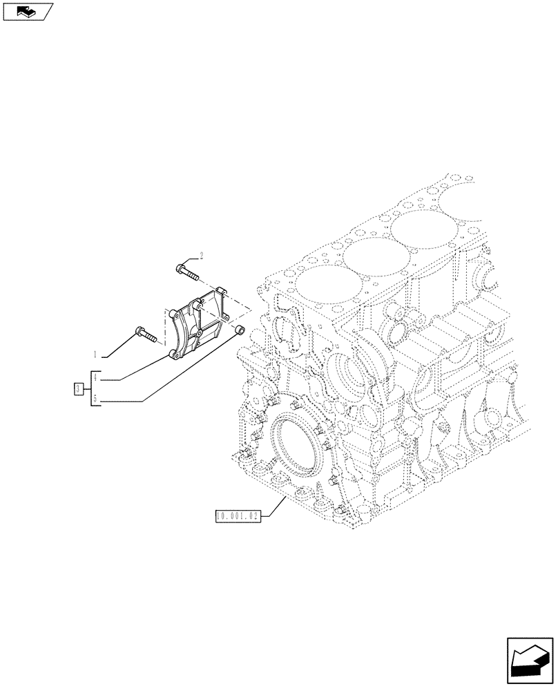 Схема запчастей Case IH F2CFE613L A005 - (50.200.01) - COMPRESSOR, AIRCOND. (504367657) (50) - CAB CLIMATE CONTROL