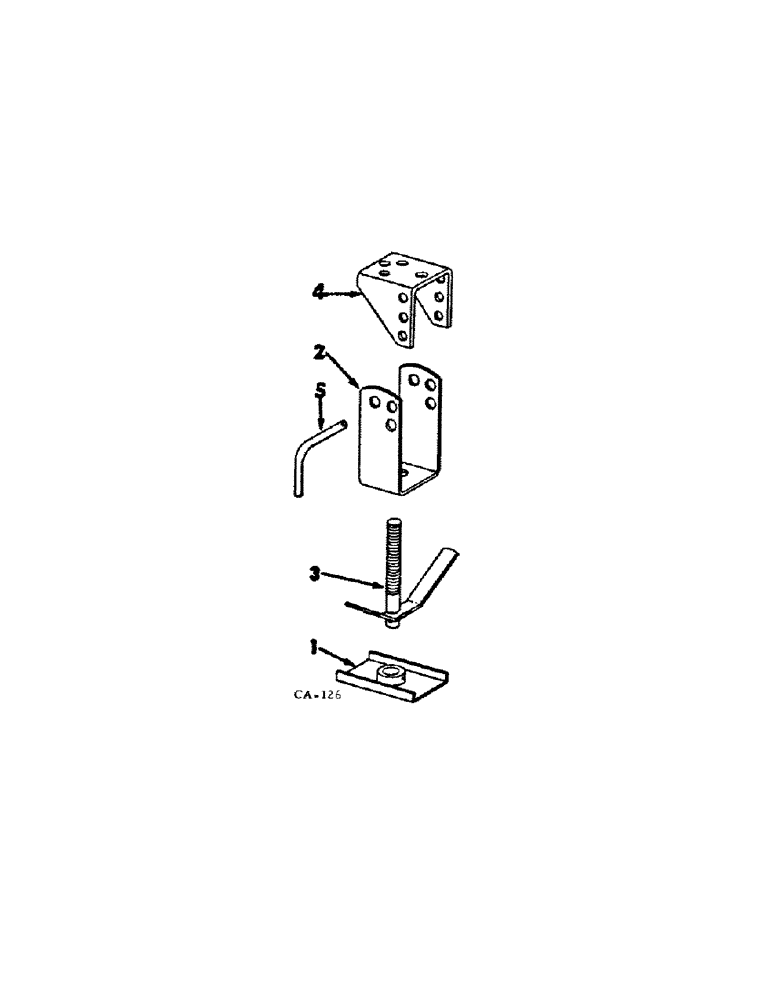 Схема запчастей Case IH 1200 - (L-14[A]) - JACK ATTACHMENT 