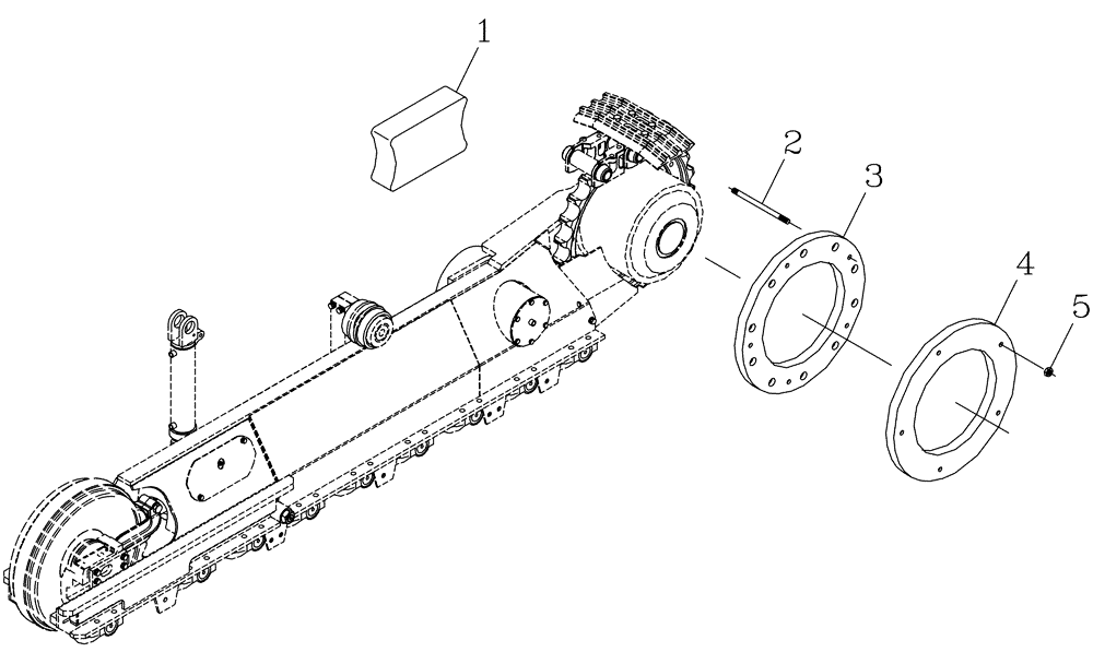 Схема запчастей Case IH 7700 - (A10[07]) - STABILITY KIT {7700} Mainframe & Functioning Components