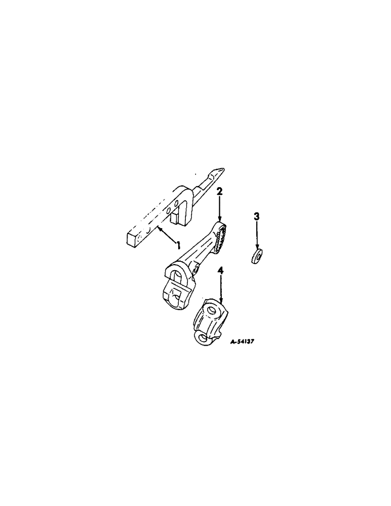 Схема запчастей Case IH 284 - (A-32) - COUPLING BEAMS 