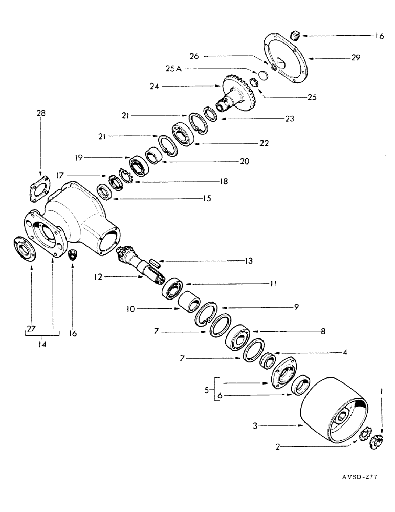 Схема запчастей Case IH FU-267D - (224) - TRANSMISSION PULLEY (06) - POWER TRAIN