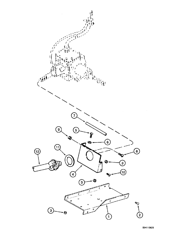 Схема запчастей Case IH 2166 - (9A-20) - FEEDER, FEEDER DRIVE AND FAN GEAR MOUNTING (13) - FEEDER