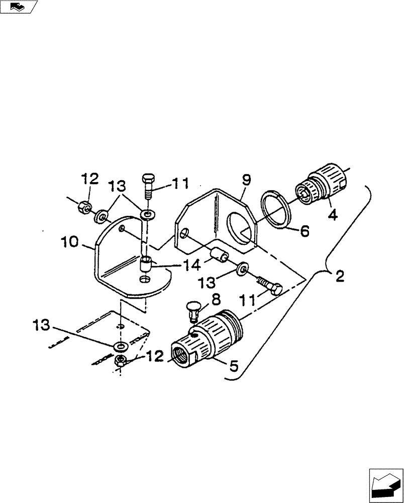 Схема запчастей Case IH 4250 - (35.850.01) - 1 1/4" QUIC-COUPLER (35) - HYDRAULIC SYSTEMS