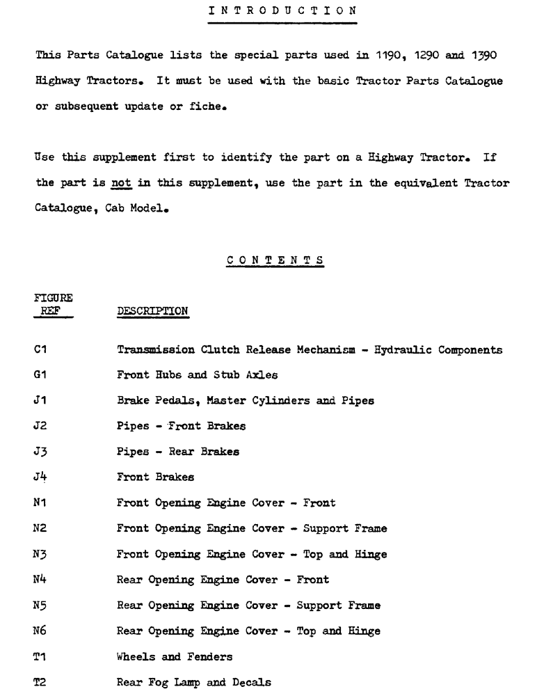 Схема запчастей Case IH 1190 - (A) - INTRODUCTION (00) - PICTORIAL INDEX