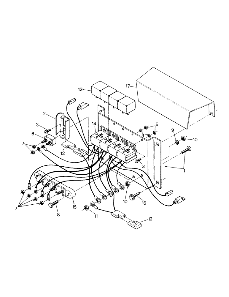 Схема запчастей Case IH KM-225 - (04-50C) - INSTRUMENTATION GROUP (04) - Drive Train