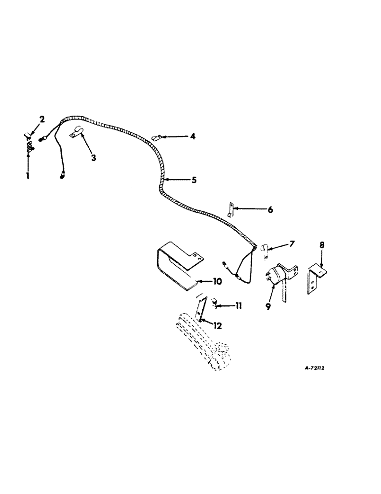 Схема запчастей Case IH 2504 - (139) - ELECTRICAL SYSTEM, SAFETY STARTING SWITCH, FARMALL TRACTORS (06) - ELECTRICAL SYSTEMS