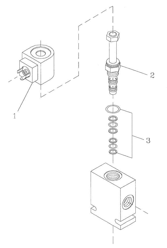 Схема запчастей Case IH 7700 - (B05[16]) - HYDRAULIC SOLENOID VALVE Hydraulic Components & Circuits