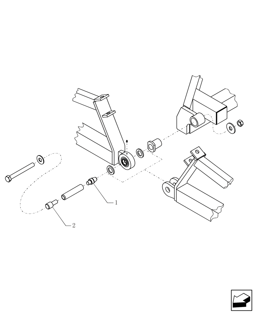 Схема запчастей Case IH PTX600 - (4.060.1) - CENTER JOINT ALIGNMENT KIT (18) - MISCELLANEOUS