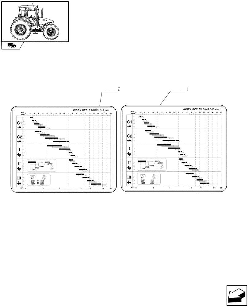 Схема запчастей Case IH FARMALL 60 - (1.98.0[03]) - DECALS (13) - DECALS