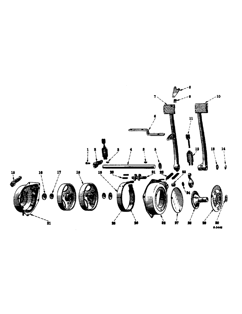 Схема запчастей Case IH FARMALL C - (131) - CHASSIS, BRAKES AND CONNECTIONS (12) - CHASSIS