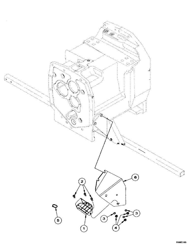 Схема запчастей Case IH MX270 - (4-092) - GROUND SPEED SENSOR (04) - ELECTRICAL SYSTEMS