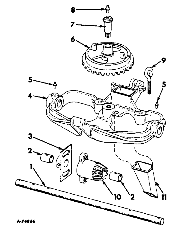 Схема запчастей Case IH 188 - (C-06) - HOPPER DRIVE, FOR 188 PLANTER 