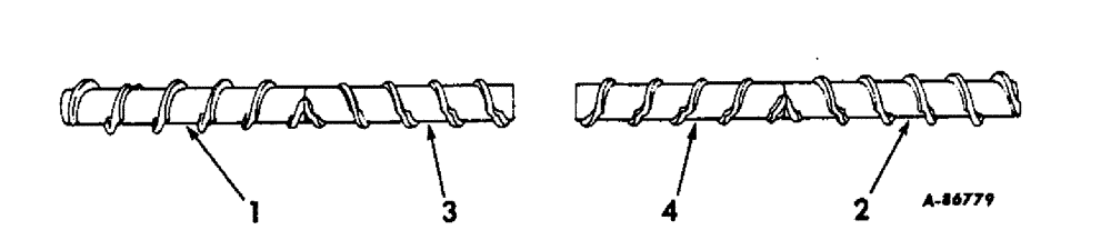 Схема запчастей Case IH 601 - (T-16) - AUGERS, REAR TOOL BAR, FOR REAR MOUNTED PLANTER UNITS 