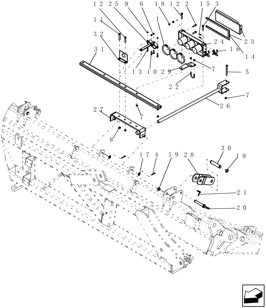 Схема запчастей Case IH 400 - (75.100.02) - HOSE CONNECTORS - AIR DRILL AND TOW BEHIND SEEDER (75) - SOIL PREPARATION