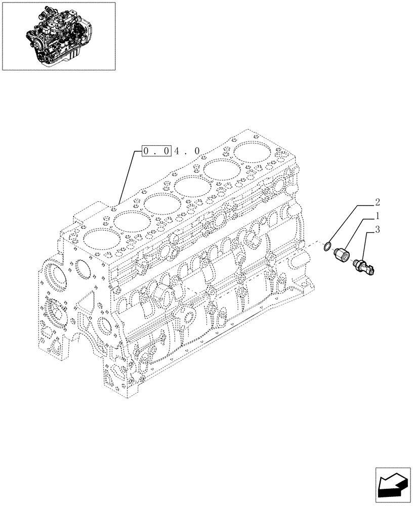 Схема запчастей Case IH F4GE0684C D600 - (0.27.2[01]) - MOTOR SENSORS (504038546) 