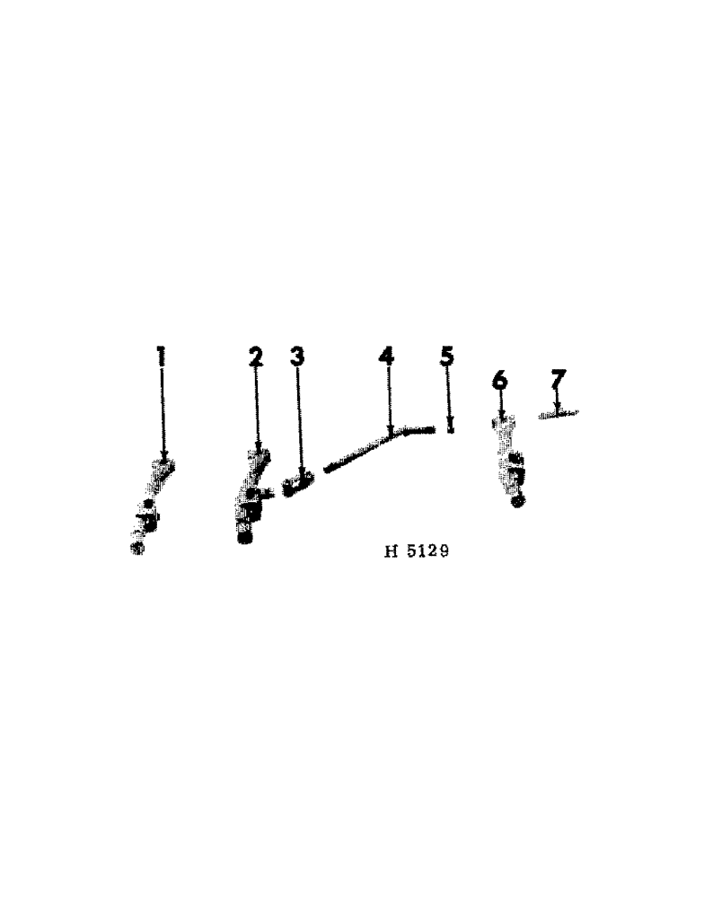 Схема запчастей Case IH 110 - (01-04[A]) - DRAG LINKS AND THRUST ROD 