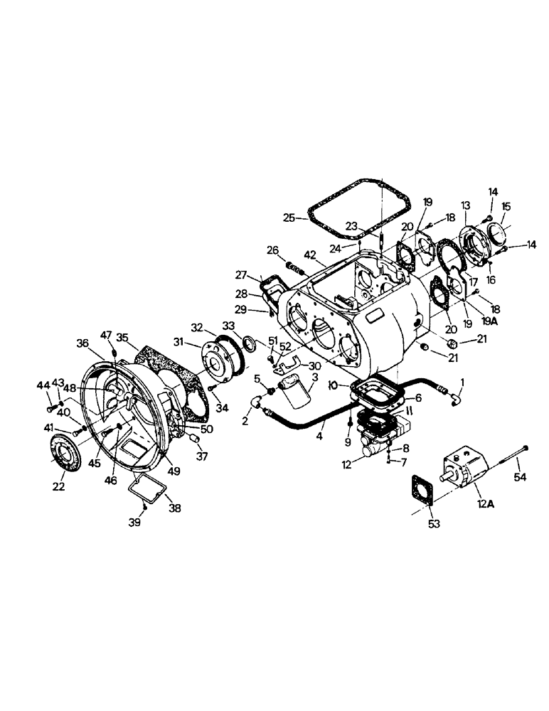 Схема запчастей Case IH PT225 - (04-49) - PT TRANSMISSION CASE, BEARING CAPS & RELATED PARTS (04) - Drive Train