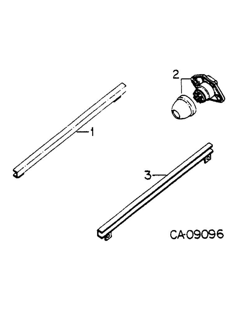 Схема запчастей Case IH 684 - (08-06) - ELECTRICAL, FENDER CONDUIT AND SEVEN PIN SOCKET (06) - ELECTRICAL