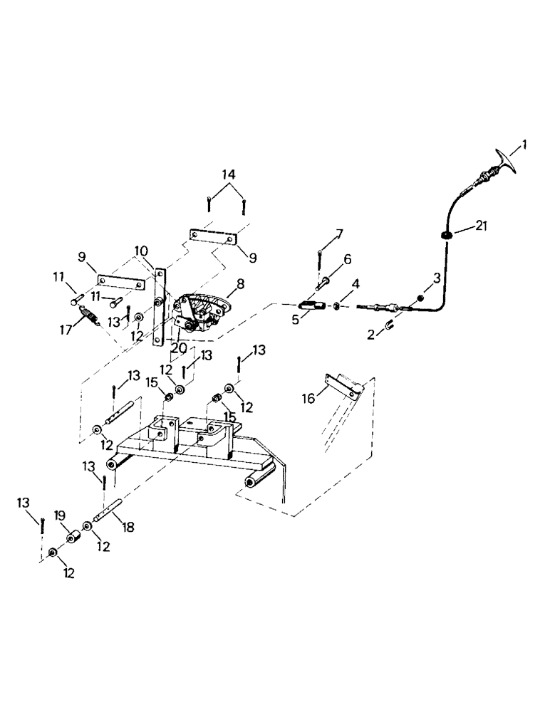 Схема запчастей Case IH ST250 - (05-03) - PARK BRAKE AND MOUNTING, WITH SINGLE SPEED TRANSFER CASE (5.1) - BRAKES