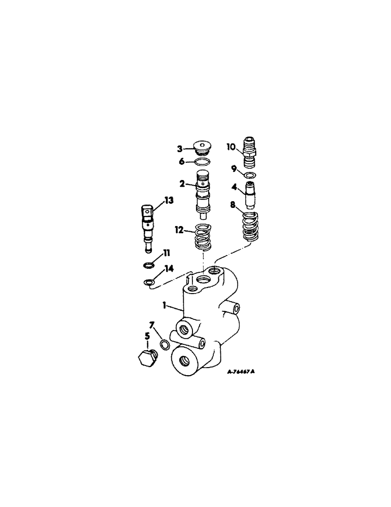 Схема запчастей Case IH 403 - (188[1]) - REEL DRIVE FLOW DIVIDER S/N 1673 AND ABOVE (58) - ATTACHMENTS/HEADERS