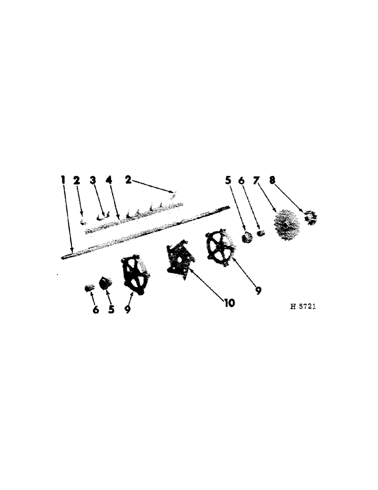 Схема запчастей Case IH 102 - (C-16[A]) - LOWER BEATER 