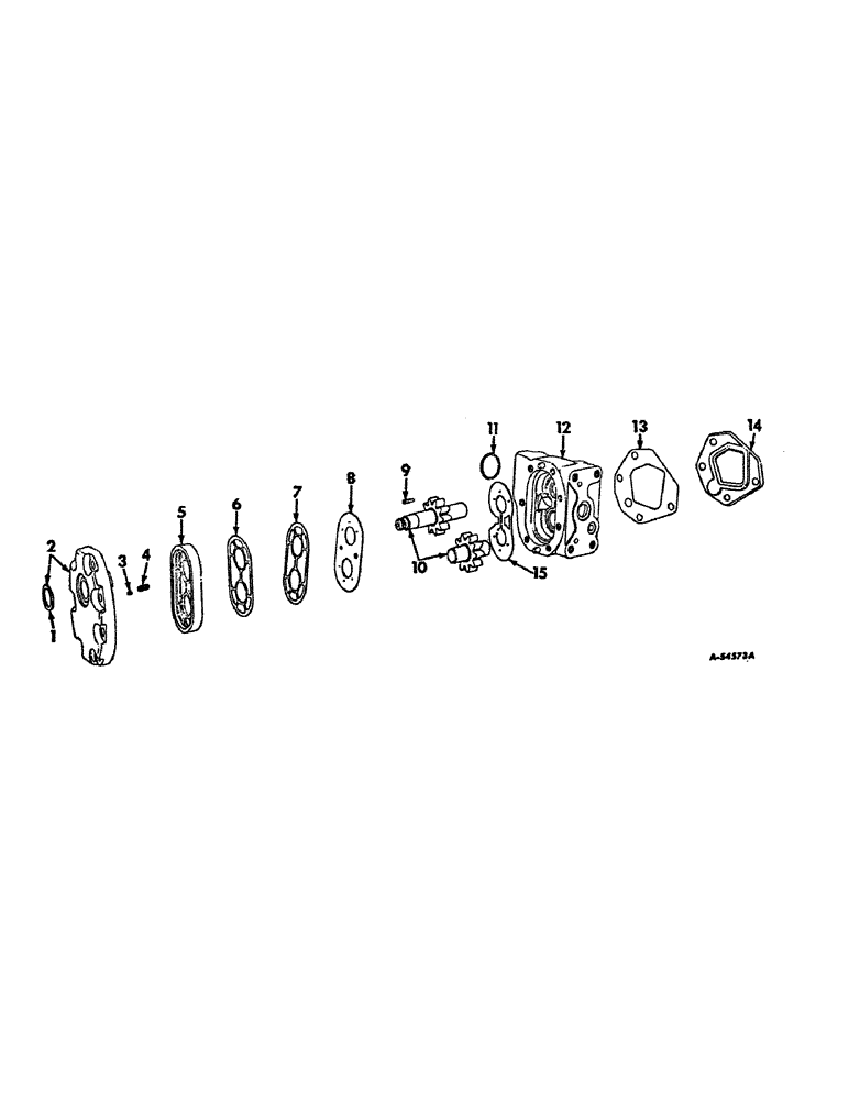 Схема запчастей Case IH 986 - (10-12) - HYDRAULICS, HYDRAULIC PUMP, 12 GPM AND 15 GPM, CESSNA (07) - HYDRAULICS