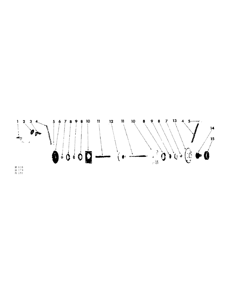 Схема запчастей Case IH 201 - (A-087) - AUGER DRIVE COUNTERSHAFT (58) - ATTACHMENTS/HEADERS