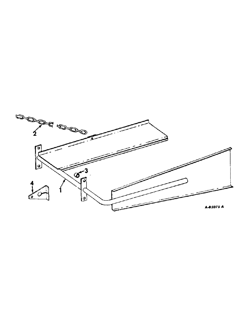 Схема запчастей Case IH 425 - (A-52) - BALE TURNER ATTACHMENT, WHEN ORDERED 